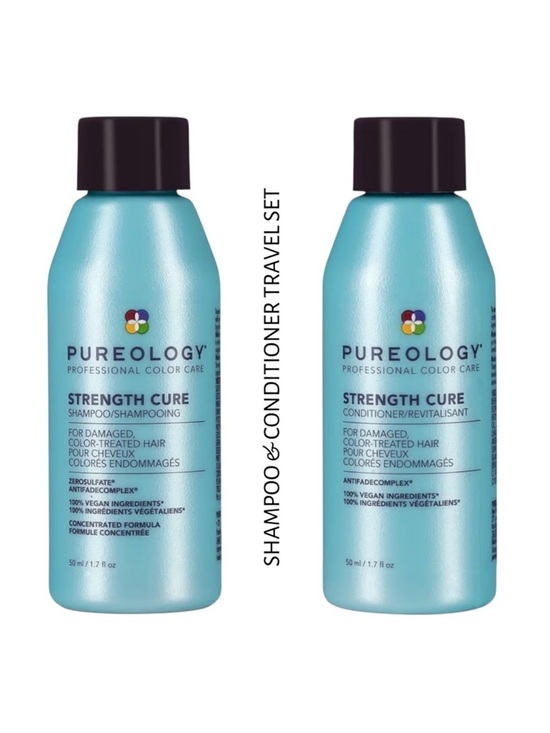 Pureology Other - Pureology Strength Cure Travel 2 Piece Set Shampoo Conditioner 1.7oz NWT